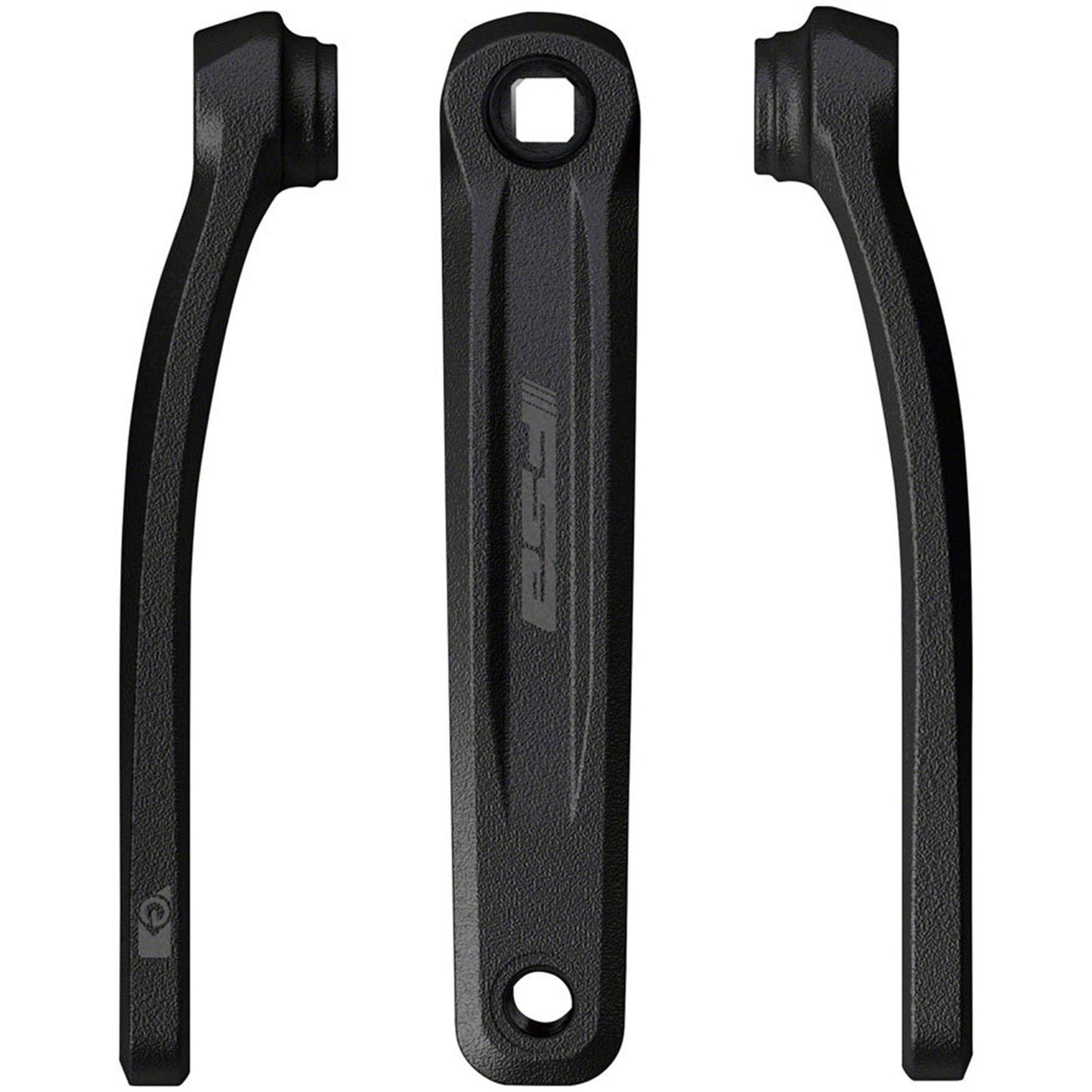 Full Speed Ahead CK-320 Ebike Crank Arm Set - JIS, w/o bolts, 175mm, Black [MPN: 324-0045005260]_1921398