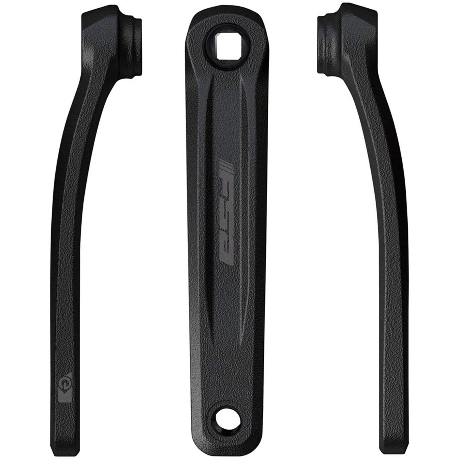 Full Speed Ahead CK-320 Ebike Crank Arm Set - JIS, w/o bolts, 175mm, Black [MPN: 324-0045005260]_1921398