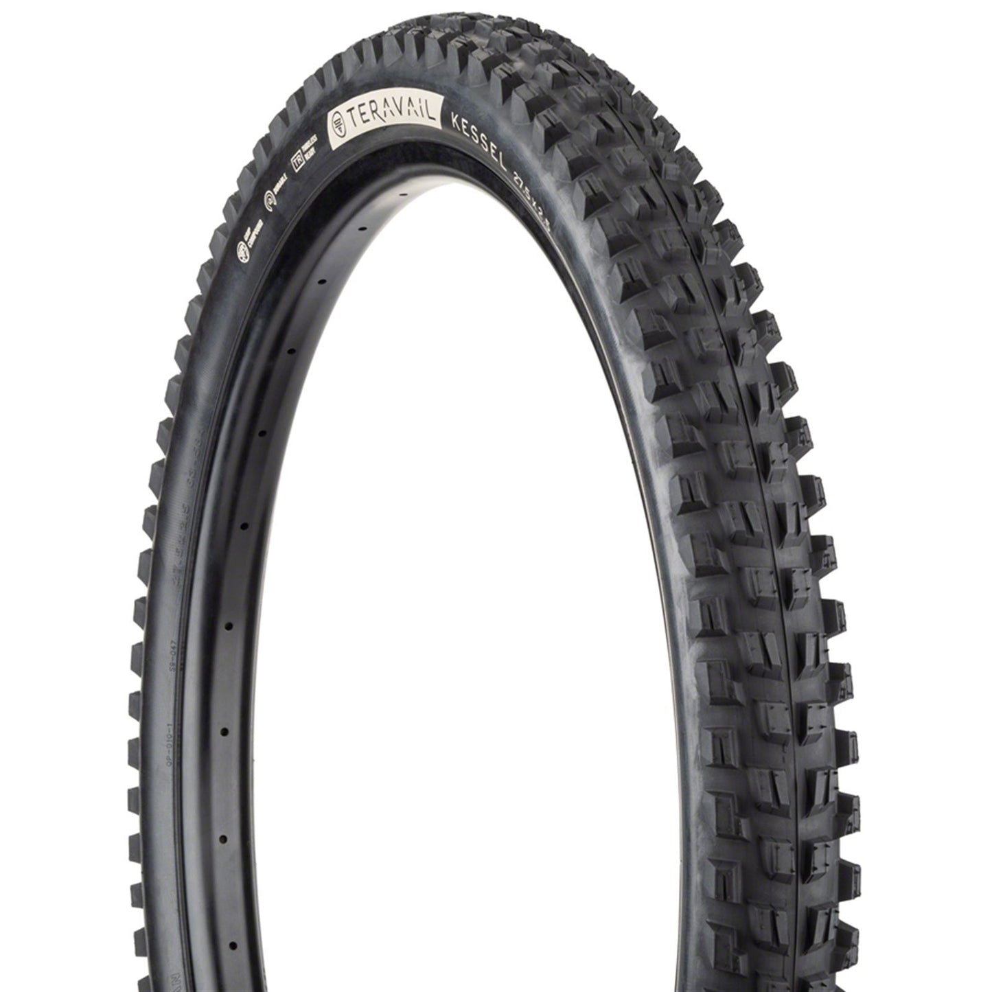 Teravail Kessel Tire - 27.5 x 2.5, Tubeless, Folding, Black, Ultra Durable [MPN: 19-000181]_1932610