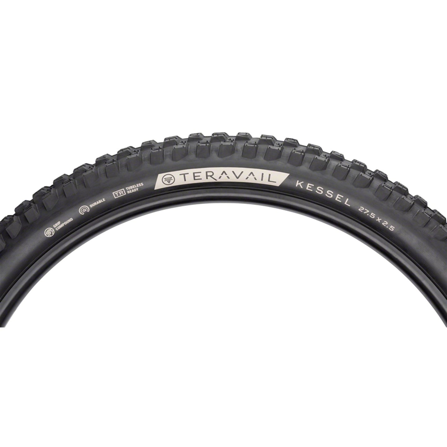 Teravail Kessel Tire - 27.5 x 2.5, Tubeless, Folding, Black, Ultra Durable [MPN: 19-000181]_1932539