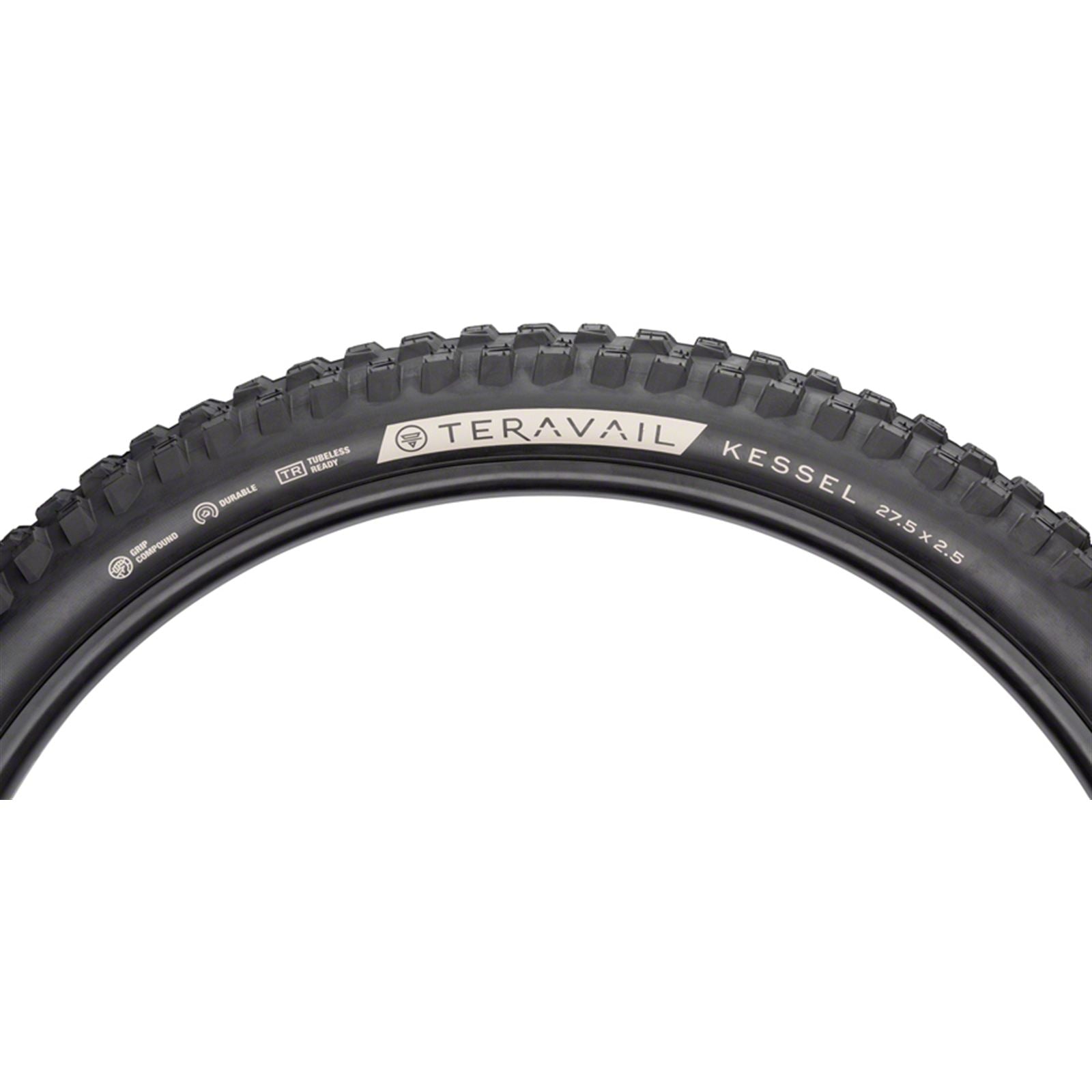 Teravail Kessel Tire - 27.5 x 2.5, Tubeless, Folding, Black, Ultra Durable [MPN: 19-000181]_1932539