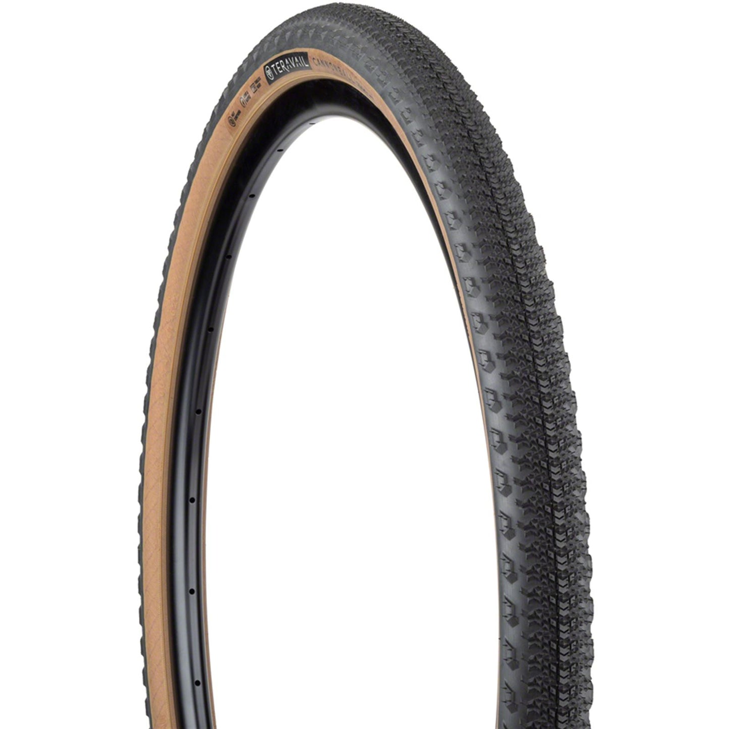 Teravail Cannonball Tire - 700 x 47, Tubeless, Folding, Tan, Durable [MPN: 19-000148]_1932517