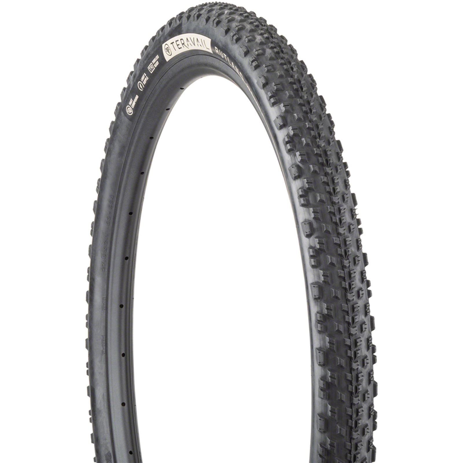 Teravail Rutland Tire - 27.5 x 2.1, Tubeless, Folding, Black, Durable [MPN: 19-000138]_1932523