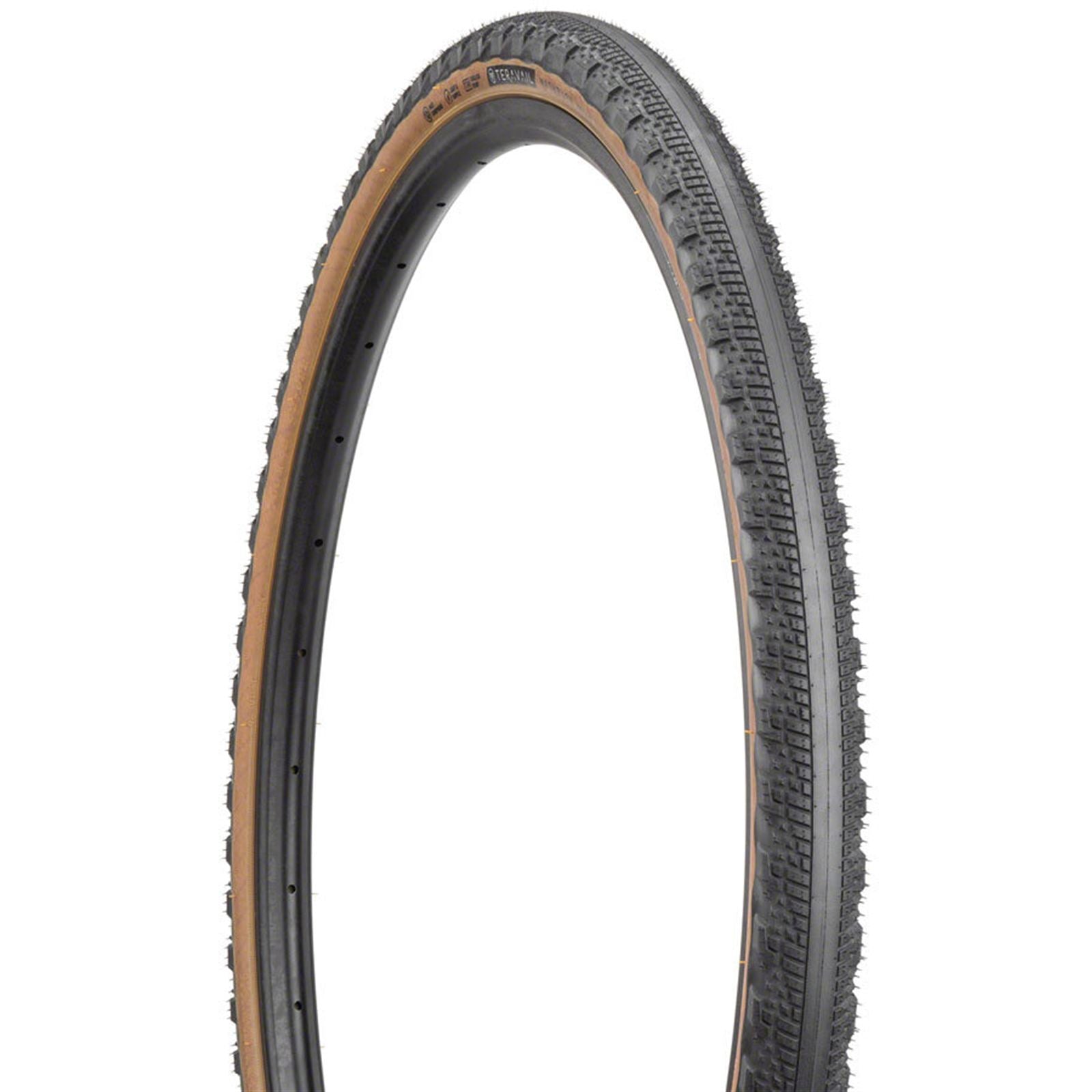 Teravail Washburn Tire - 700 x 42, Tubeless, Folding, Tan, Durable [MPN: 19-000170]_1932535