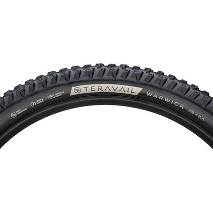 Teravail Warwick Tire 29x2.5, Tubeless, Folding, Black, Durable, Grip Compound [MPN: 19-000335]_1933029