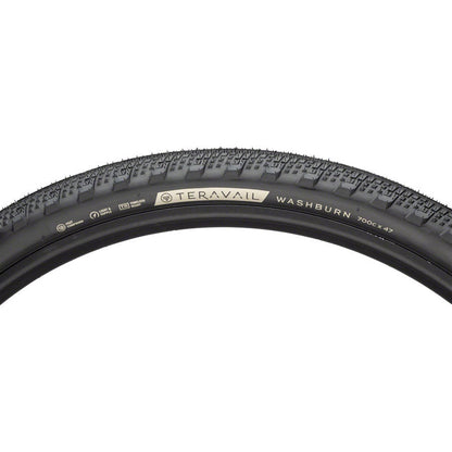 Teravail Washburn Tire - 700 x 47, Tubeless, Folding, Black, Durable [MPN: 19-000174]_1932374