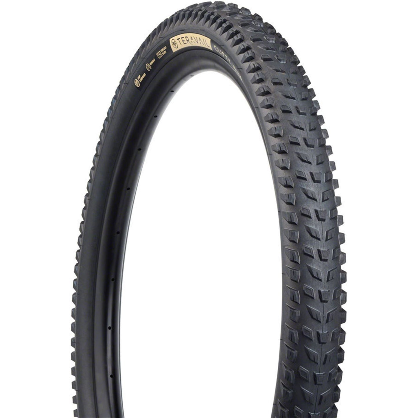 Teravail Clifty Tire - 29 x 2.5, Tubeless, Folding, Black, Durable Plus [MPN: 19-000608]_1932676