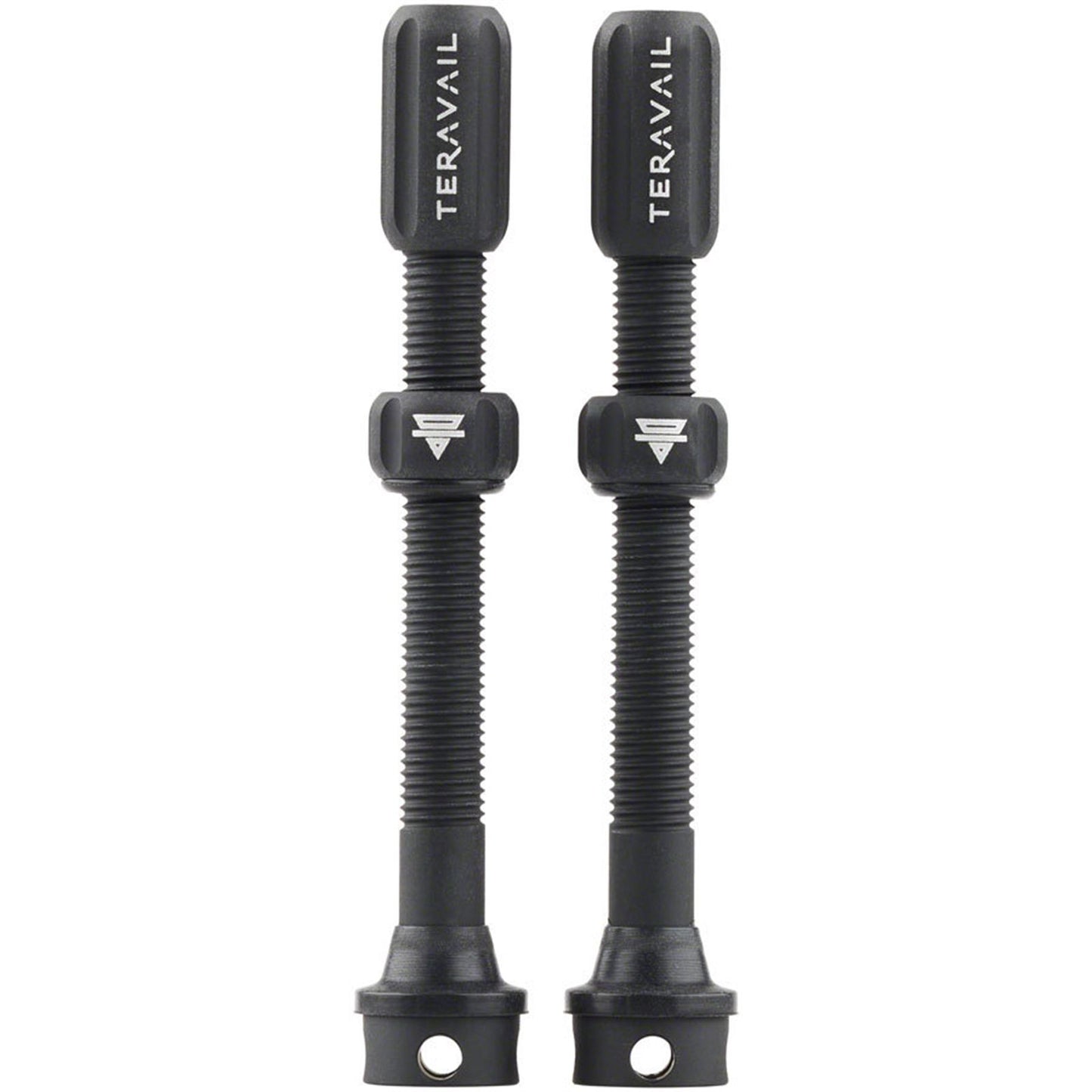 Teravail Alloy Tubeless Valves - Pair - 60mm - Matte Black [MPN: 19-000178-A]_1926402