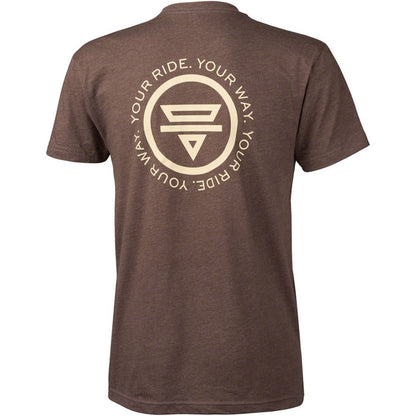 Teravail Logo Short Sleeve T-Shirt - Unisex, Espresso_1921402