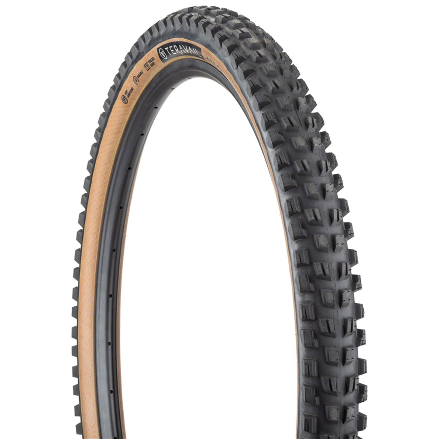 Teravail Kessel Tire - 29 x 2.5, Tubeless, Folding, Tan, Durable Plus [MPN: 19-000645]_1932553