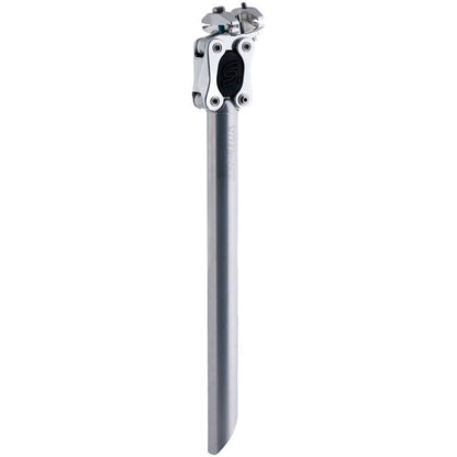 Cane Creek eeSilk+ Suspension Seatpost - Alloy, 27.2 x 387mm, 35mm Travel, Silver [MPN: SP8A272S]_1931941