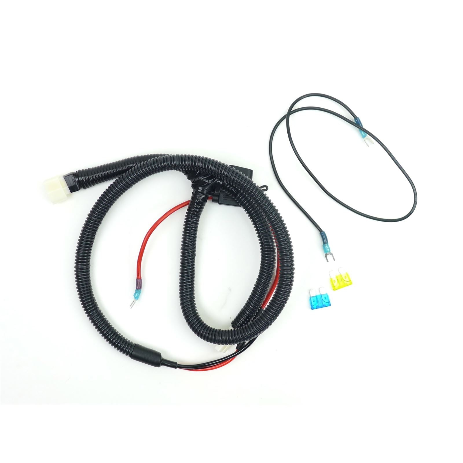 Birdie Pro Heavy Duty Add-On 12v REAR Power Harness w/Ground Strap Evolution D5 and D-Max / Tara Models [MPN: 24-98506]_1782065