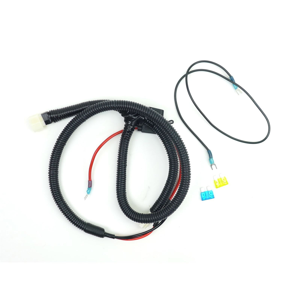 Birdie Pro Heavy Duty Add-On 12v REAR Power Harness w/Ground Strap Evolution D5 and D-Max / Tara Models [MPN: 24-98506]_1782065