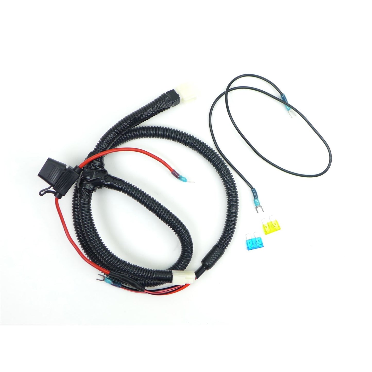 Birdie Pro Heavy Duty Add-On 12v REAR Power Harness w/Ground Strap Evolution D5 and D-Max / Tara Models [MPN: 24-98506]_1782066