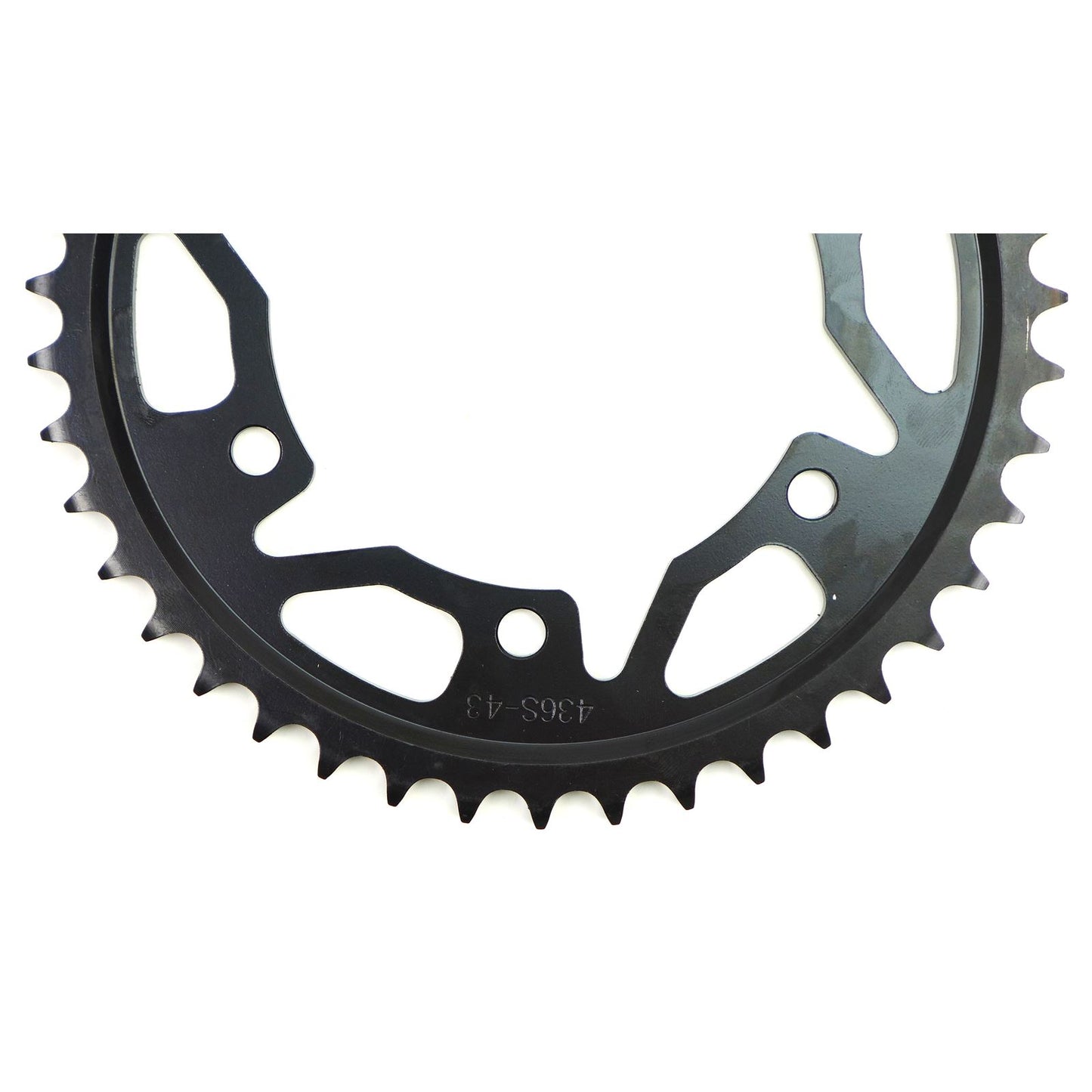 Vortex Steel Rear Sprocket Black - 530 - 43-Tooth OPEN BOX [MPN: 436S-43]_1782043