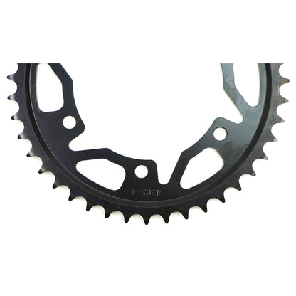 Vortex Steel Rear Sprocket Black - 530 - 43-Tooth OPEN BOX [MPN: 436S-43]_1782043