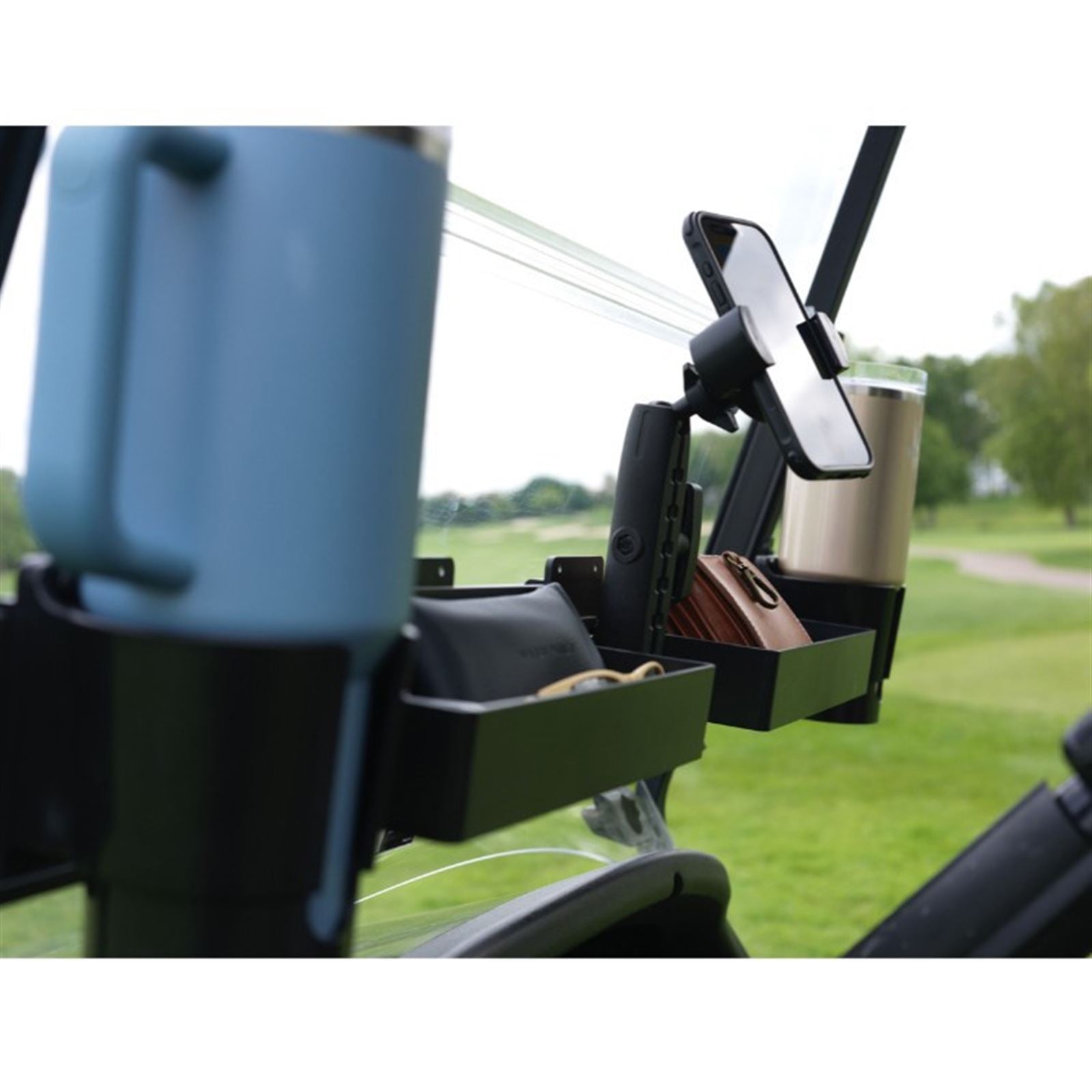 Caddybar Bar with Two Trays and One Mobile Device Holder Bundle 03-300_1782100
