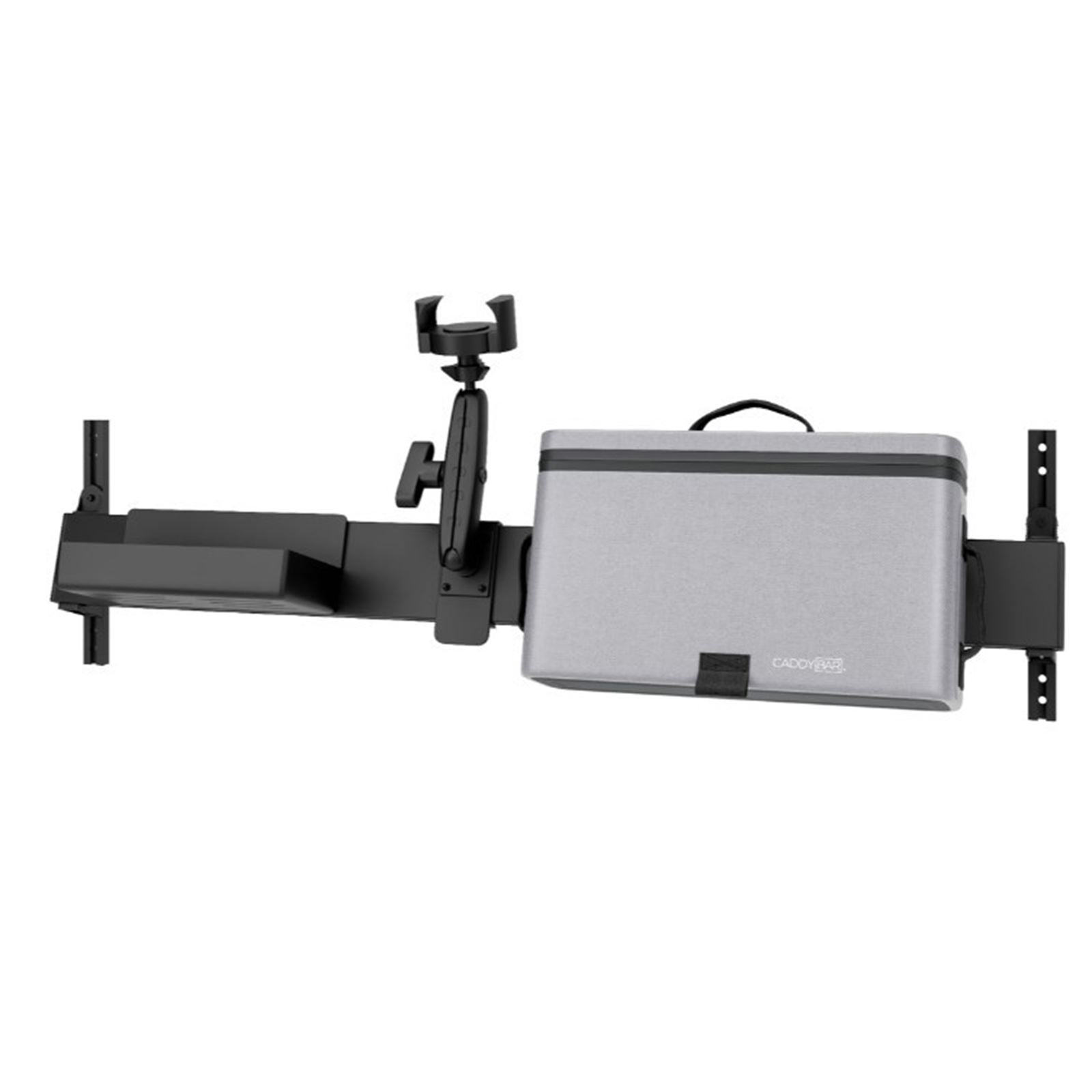Caddybar Bar with One Tray, One Mobile Device Holder, and One Cooler Bundle 03-303_1782119