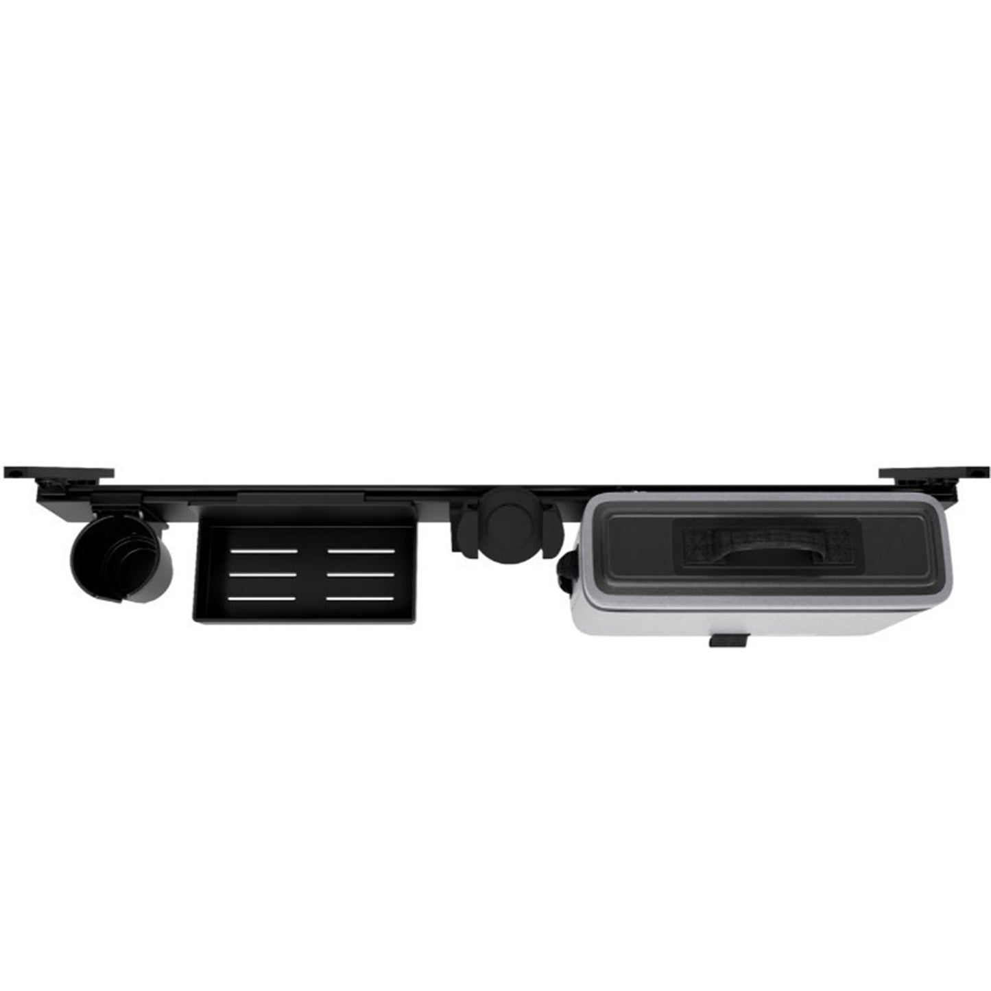 Caddybar Bar with One Tray, Mobile Device Holder, Cooler, and Oversized Cup Holder 03-304_1782123