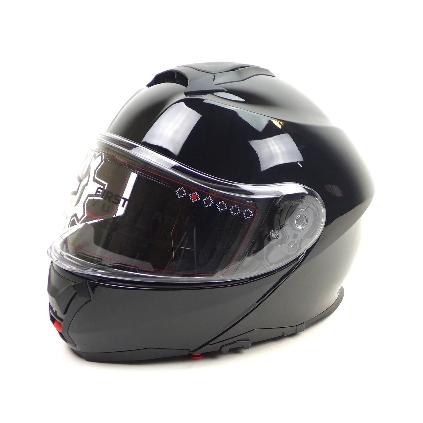 Firstgear Vulcan Modular Helmet - Black - XL OPEN BOX [MPN: 446657]_1783390