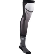 Alpinestars Knee Brace Socks - Black/White -LG/XL [MPN: 4701324-12-LXX]_1783533