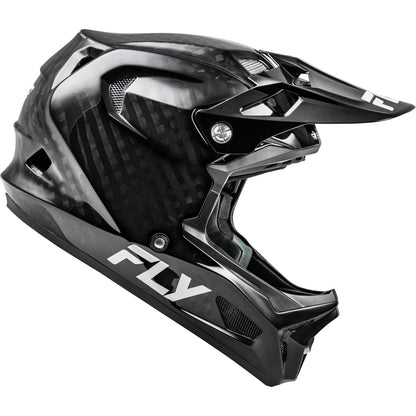 Fly Racing Youth Werx-R Carbon Helmet - Black Carbon - Youth Large [MPN: 73-9234YL]_1783568