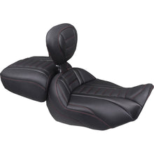 Mustang Motorcycle Products Deluxe Touring Solo Seat - W/ Backrest_1783056