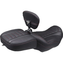 Mustang Motorcycle Products Deluxe Touring Solo Seat - W/ Backrest_1783057
