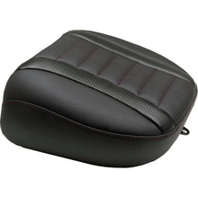 Mustang Motorcycle Products Deluxe Touring Passenger Seat - Dark Cherry Stitch for FLT/FLH '23-'25 [MPN: 88402DC]_1783027