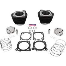S&S Cycle 132" Cylinder Kit - 4.500" Stroke - Wrinkle Black - M8 [MPN: 910-0846A]_1952439