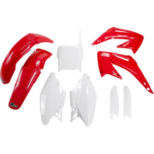 UFO Plastics Body Kit - Red/White for CR 125/250 '05-'07 [MPN: HOKIT103F@999]_1783113