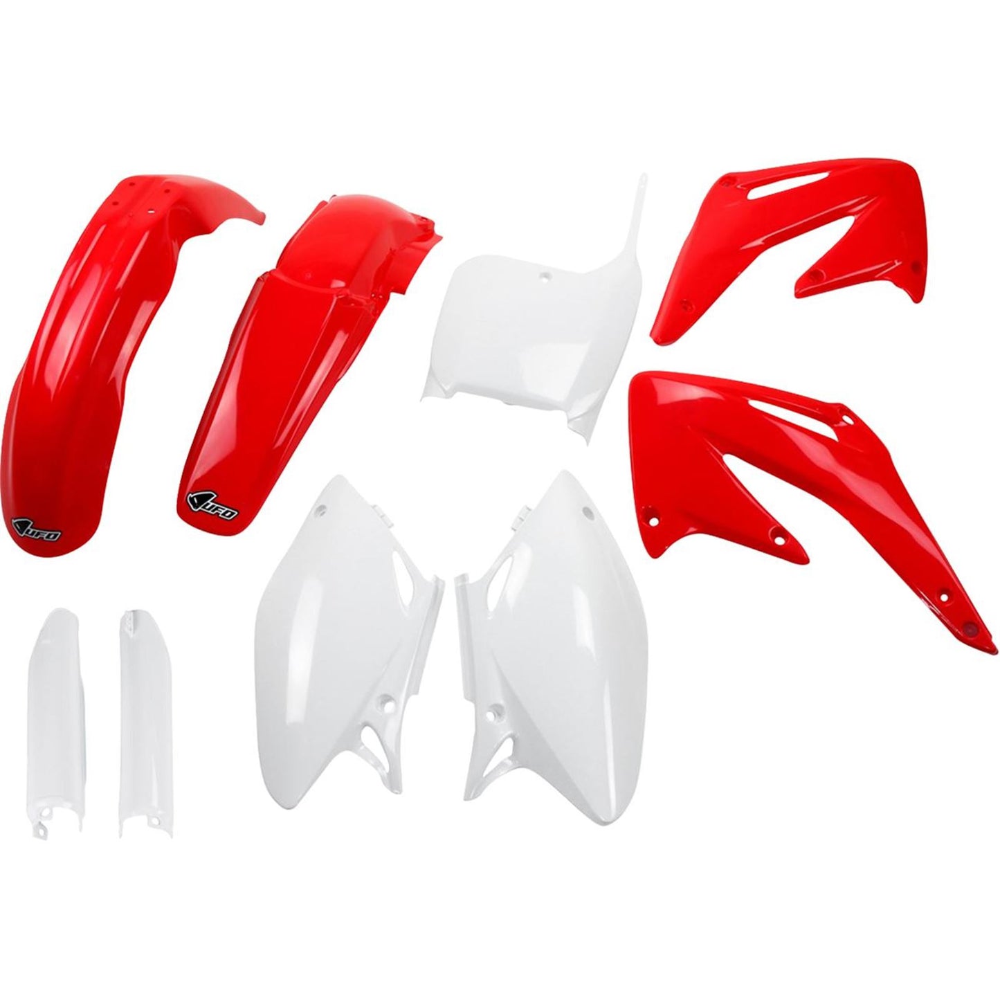 UFO Plastics Body Kit - Red/White for CRF450R '02-'03 [MPN: HOKIT106F@999]_1790558