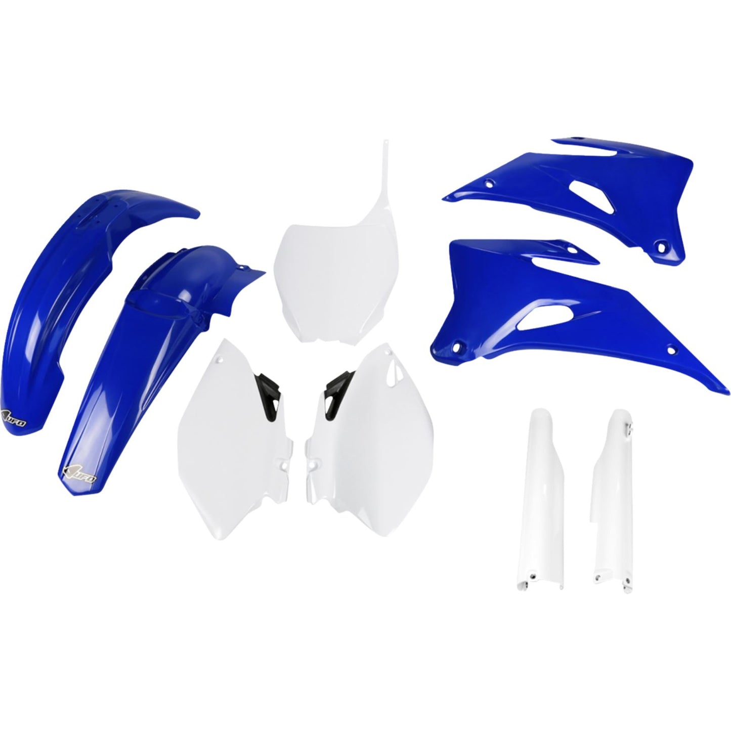 UFO Plastics Body Kit - '06-'09 Blue/White for YZ 250/450 F '08-'09 [MPN: YAKIT305F@999]_1783086