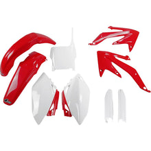 UFO Plastics Body Kit - Red/White for CRF450R '07 [MPN: HOKIT110F@999]_1790512