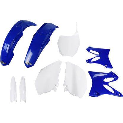 UFO Plastics Body Kit - Blue/White for YZ 125/250 '08-'14 [MPN: YAKIT307F@999]_1790513
