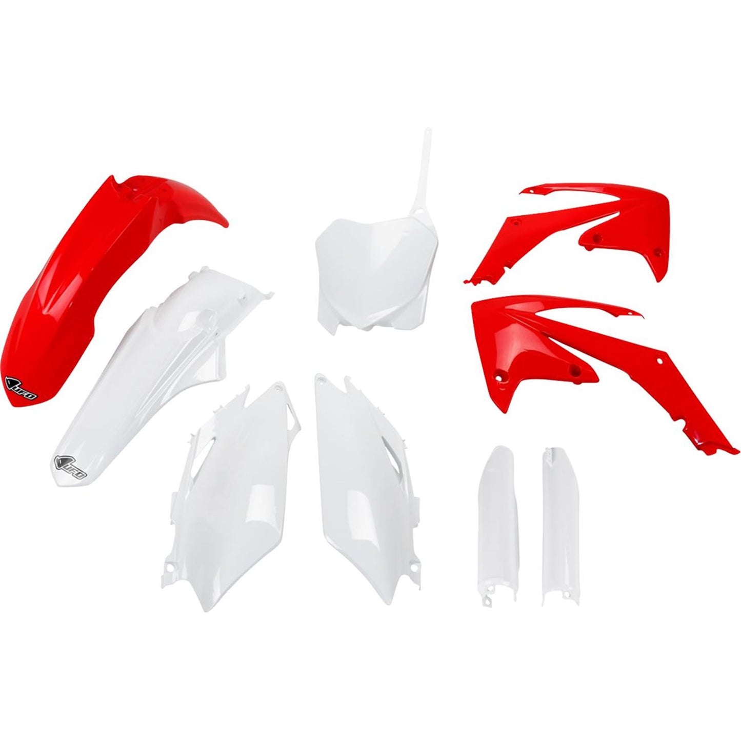 UFO Plastics Body Kit - Red/White for CRF 250/450 R [MPN: HOKIT115F@999]_1790461