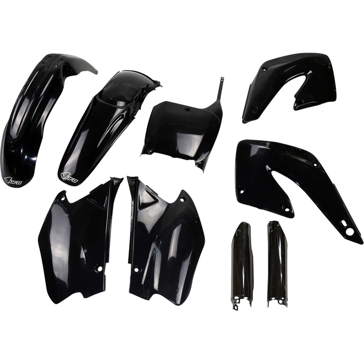 UFO Plastics Body Kit - Black for CR 125/250 [MPN: HOKIT100F@001]_1819234