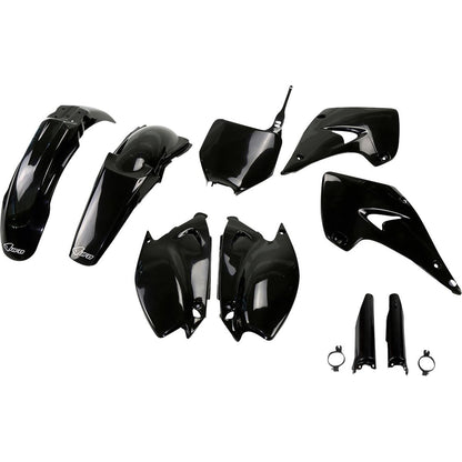 UFO Plastics Body Kit - Black for KX 125/250 '04-'08 [MPN: KAKIT201F@001]_1790576