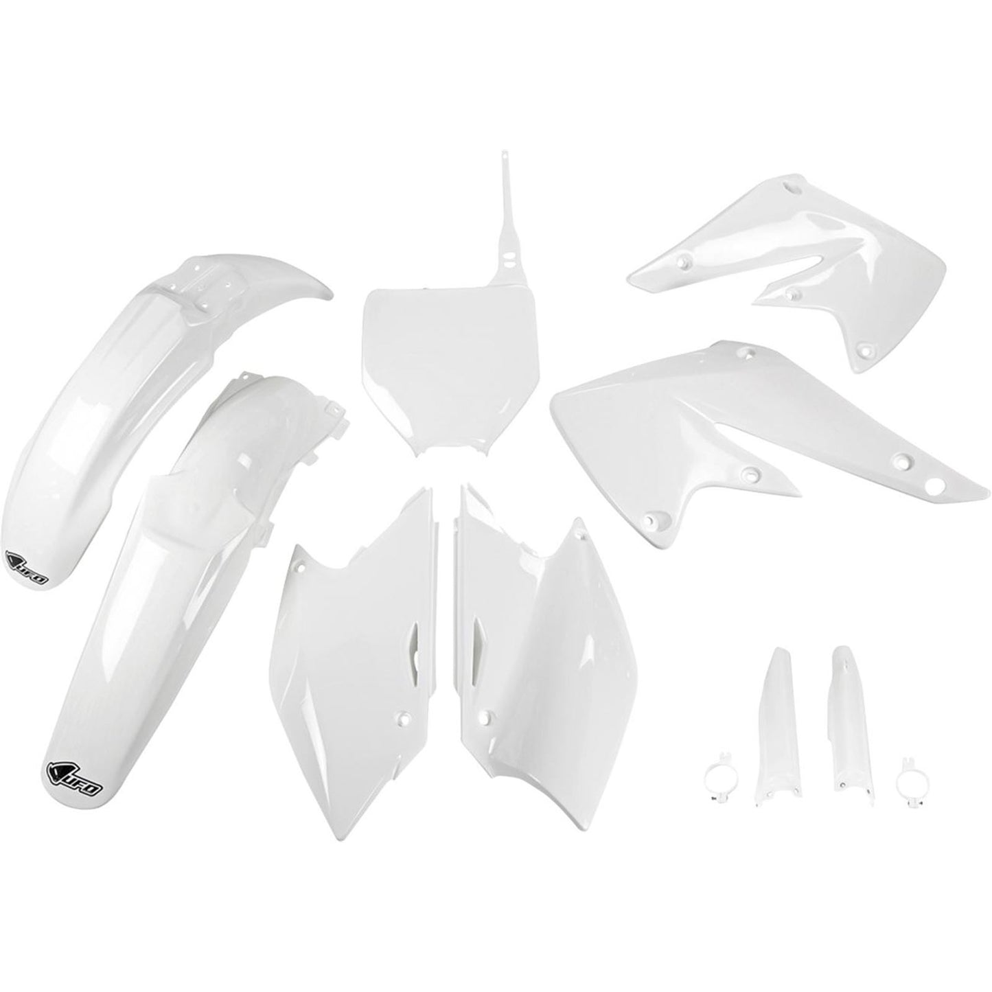 UFO Plastics Body Kit - White for KXF 250 '04-'05 [MPN: KAKIT203F@047]_1819239