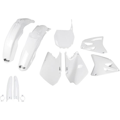 UFO Plastics Body Kit - White for RM 125/250 '01-'05 [MPN: SUKIT402F@041]_1790556