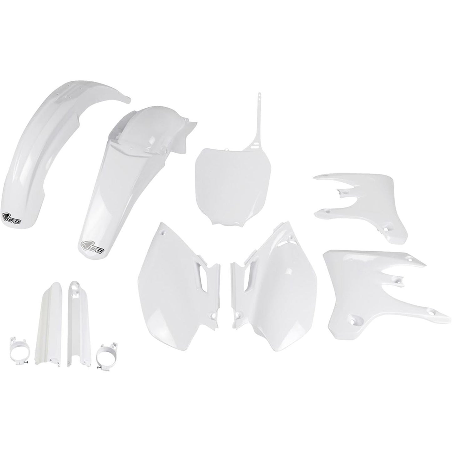 UFO Plastics Body Kit - White for YZ 250/450 F - '03-'04 [MPN: YAKIT304F@046]_1790587
