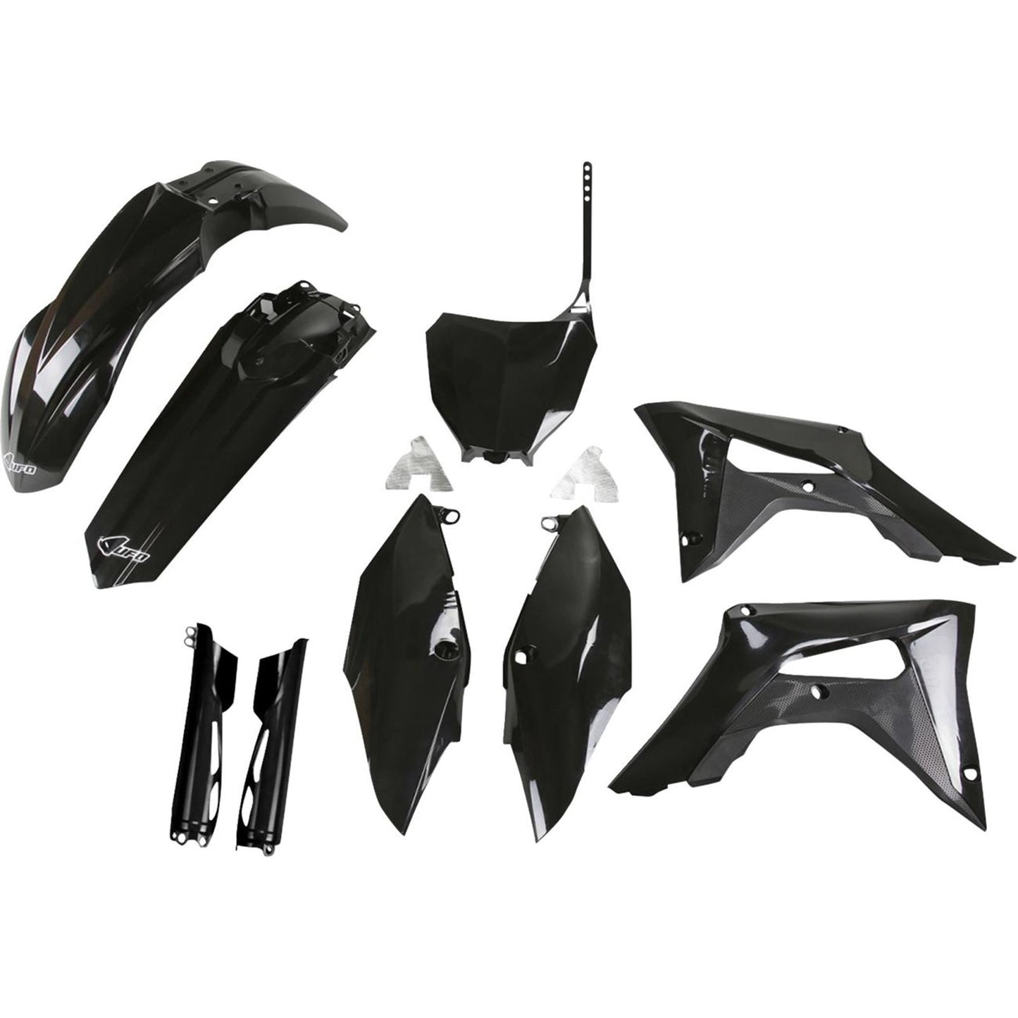 UFO Plastics Body Kit - Black for CRF 250/450 R '17-'21 [MPN: HOKIT119F@001]_1790505