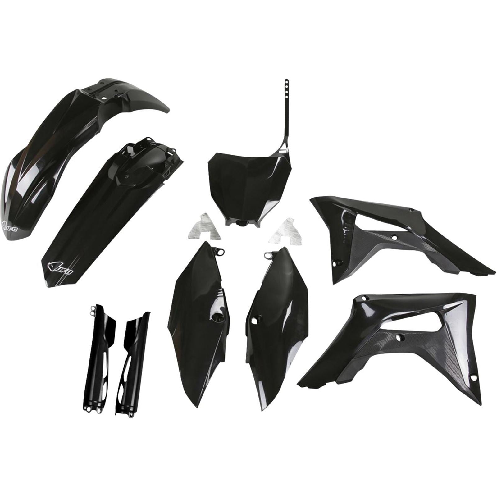UFO Plastics Body Kit - Black for CRF 250/450 R '17-'21 [MPN: HOKIT119F@001]_1790505