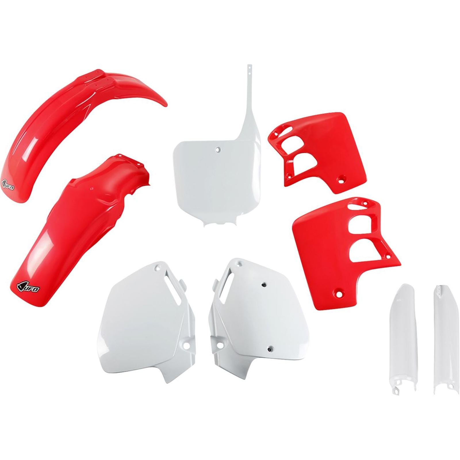 UFO Plastics Body Kit - '00 Red/White for CR500R [MPN: HOKIT089F@999K]_1819242