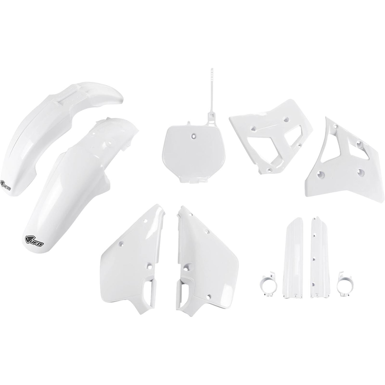 UFO Plastics Body Kit - White for YZ 250 [MPN: YAKIT291F@999]_1790498