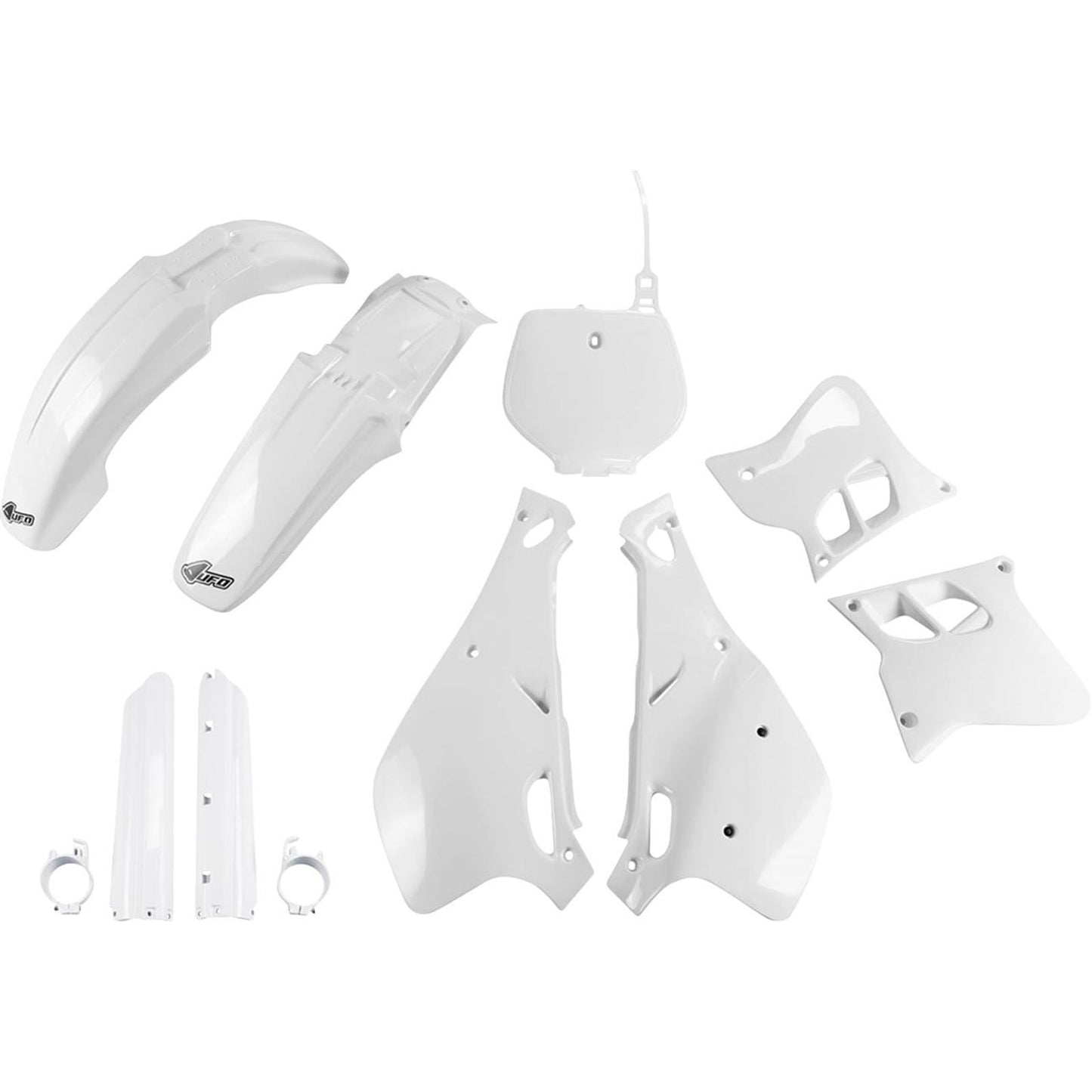 UFO Plastics Body Kit - White for YZ 125/250 '93-'95 [MPN: YAKIT295F@999]_1790494
