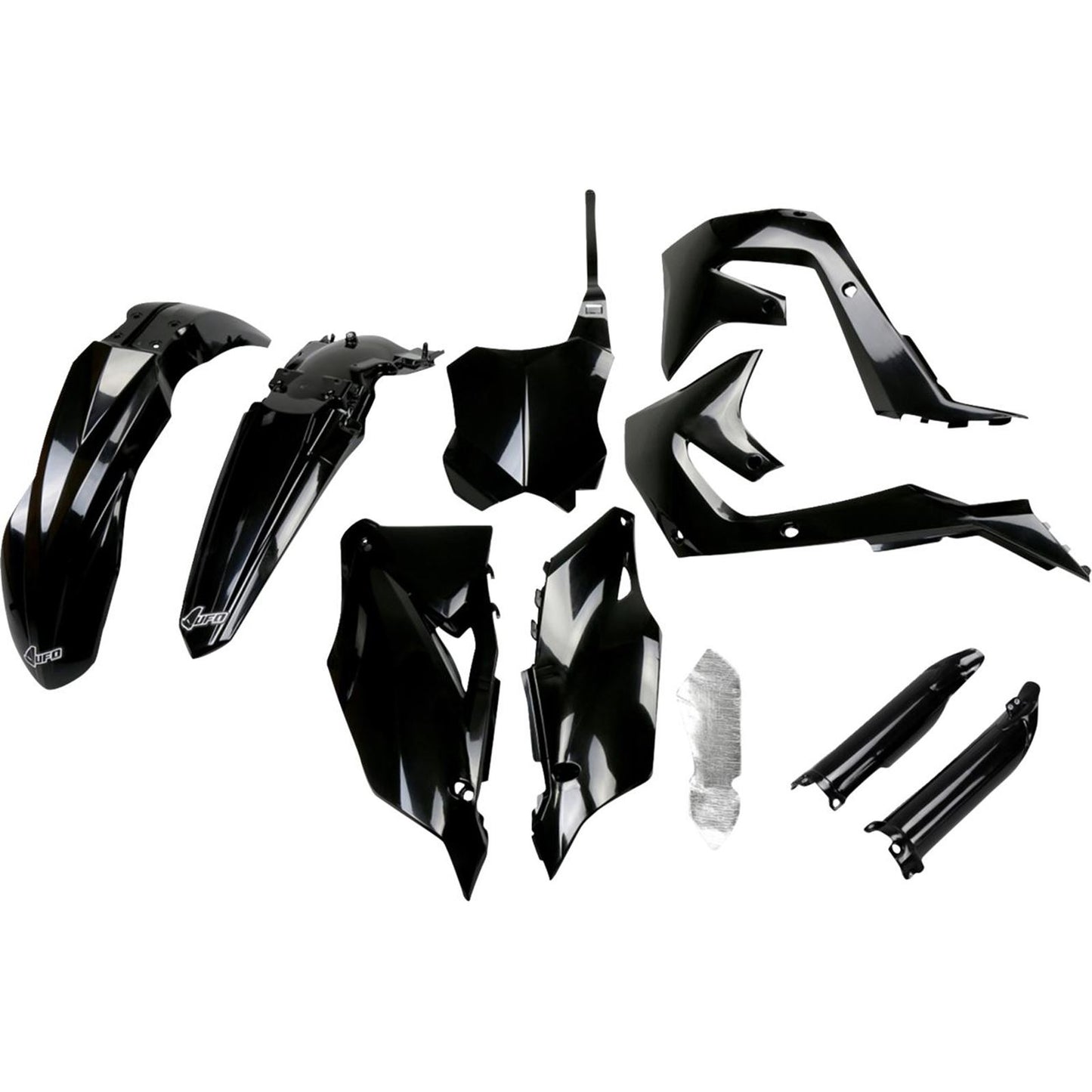 UFO Plastics Body Kit - Black for KX 250/450 F '19-'24 [MPN: KAKIT227F@001]_1790565
