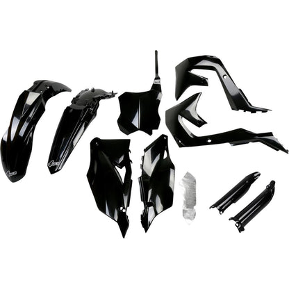 UFO Plastics Body Kit - Black for KX 250/450 F '19-'24 [MPN: KAKIT227F@001]_1790565