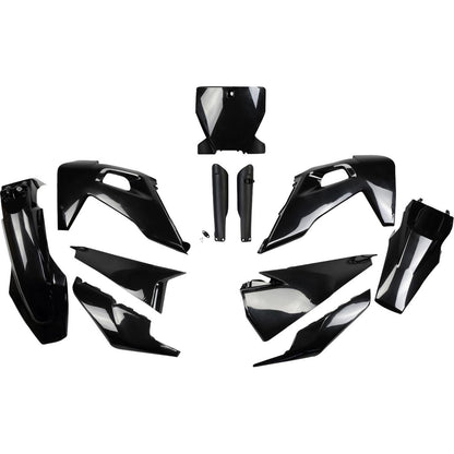 UFO Plastics Body Kit - Black for Husqvarna TC/FC [MPN: HUKIT622F@001]_1819266