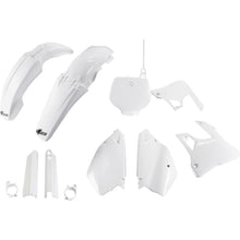 UFO Plastics Body Kit - '96-'97 White for YZ 125/250 '96-'99 [MPN: YAKIT294F@999W]_1819271